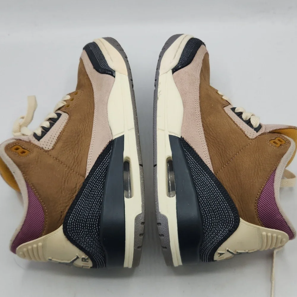 Nike Air Jordan 3 Retro Winterized Archaeo Brown Sneakers Rare Trainers Size 8.5